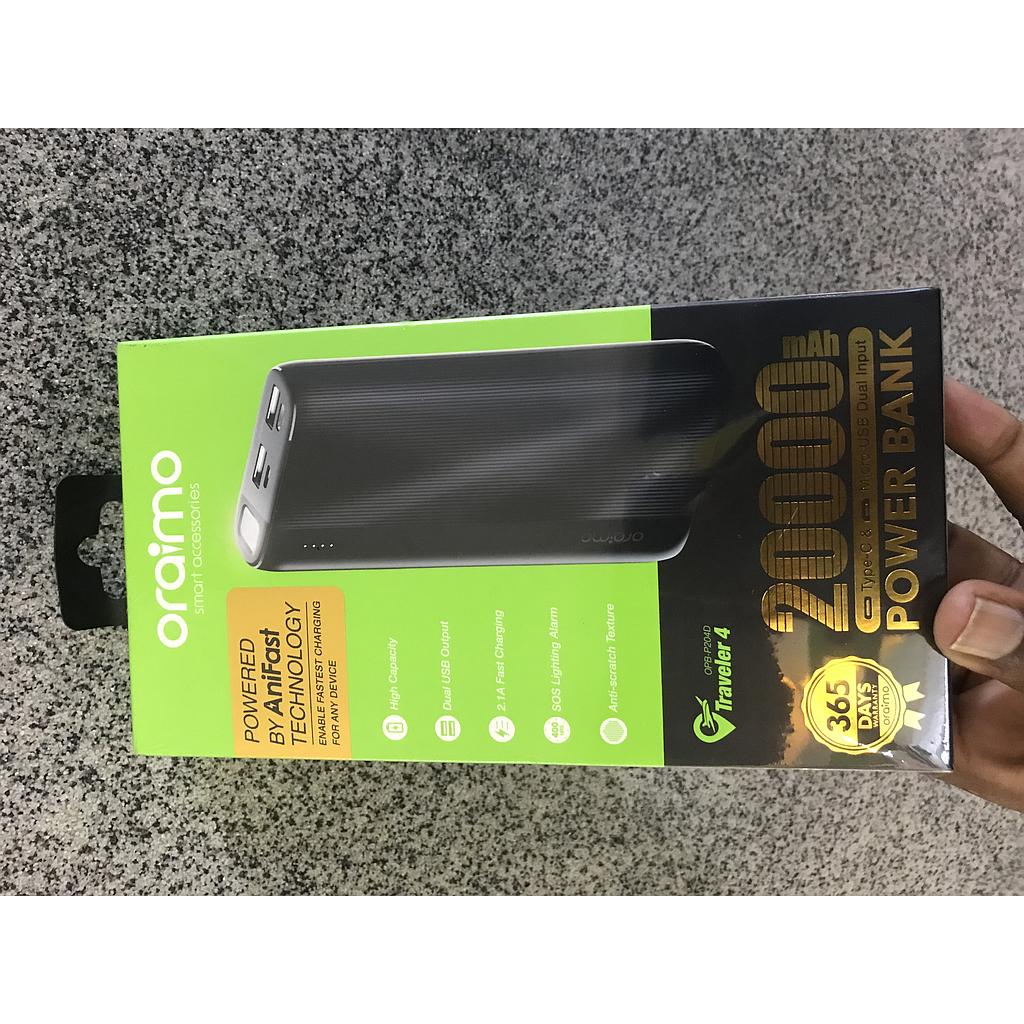 Oraimo Power Bank 20000mAh