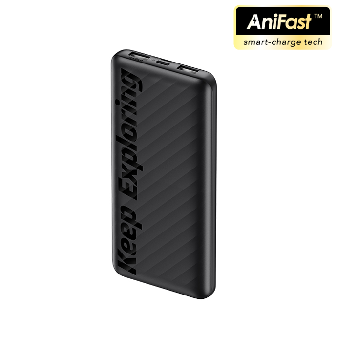 oraimo Toast 10 Flash 10000mAh 2.4A Max Fast Charging PortablePower Bank