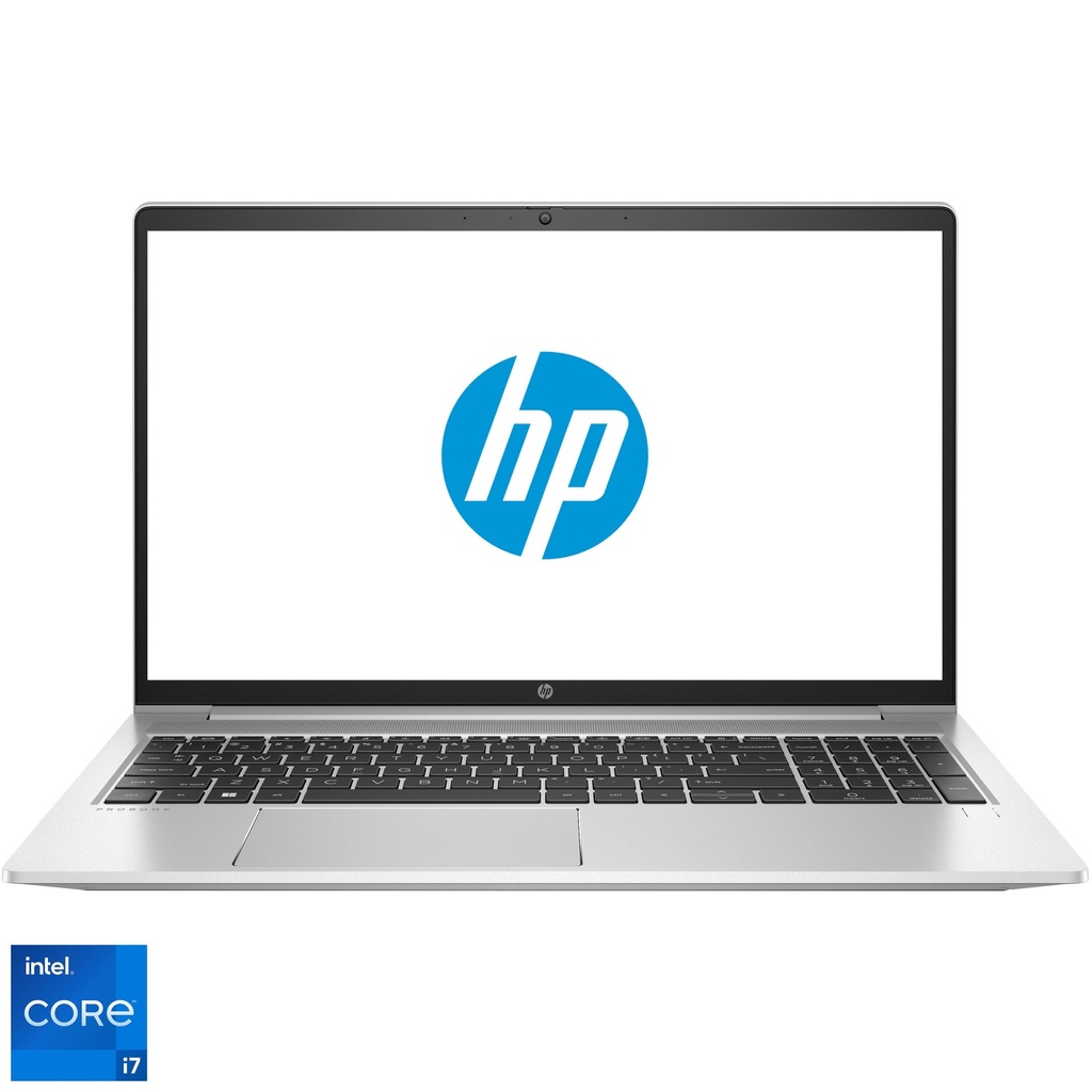 HP ProBook 450 G9, 12th Gen Intel Core i7-1255U, 8GB RAM, 512GB SSD, 15.6″ FHD Display, FreeDOS, 1 Year Warranty – 6A190EA