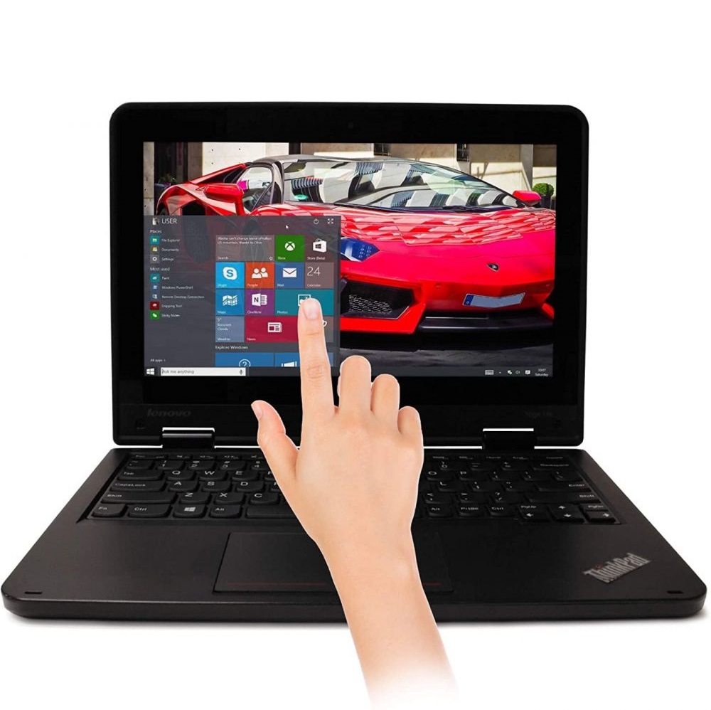 Lenovo ThinkPad Yoga 11e, Intel Celeron, 4GB RAM, 320GB HDD, 11.6-inch Display Touchscreen Display, Web Camera, Warranty