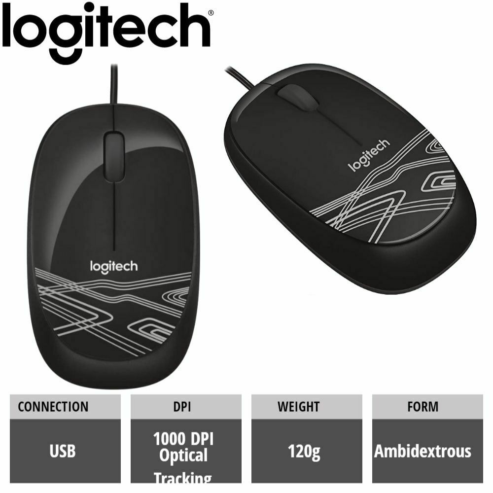 Logitech M105 USB Optical Mouse