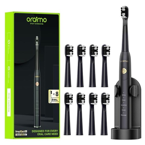 oraimo SmartDent C3 5 Smart Brushing Modes Smart Timer Soft DuPont Bristles Powerful Sonic Cleaning Electric Toothbrush