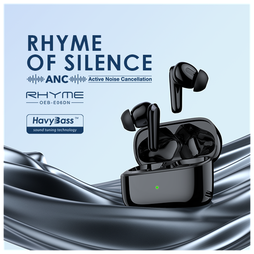 oraimo Rhyme ANC Noise Cancellation Thumping Bass True Wireless Earbuds