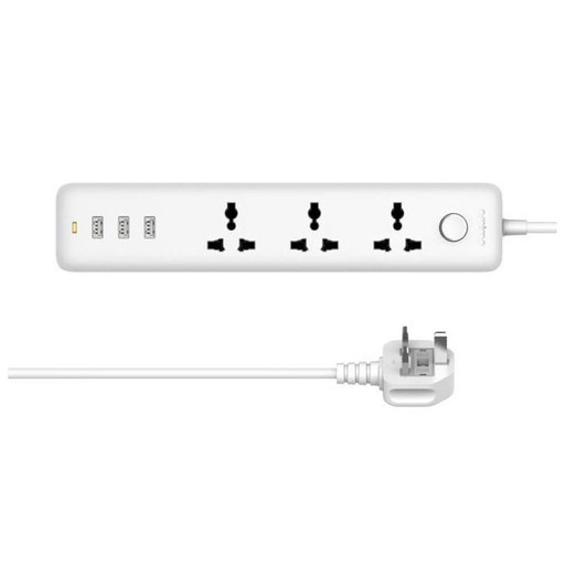 oraimo PowerHub 3 AC Outlets 3 USB Ports UK Power Strip