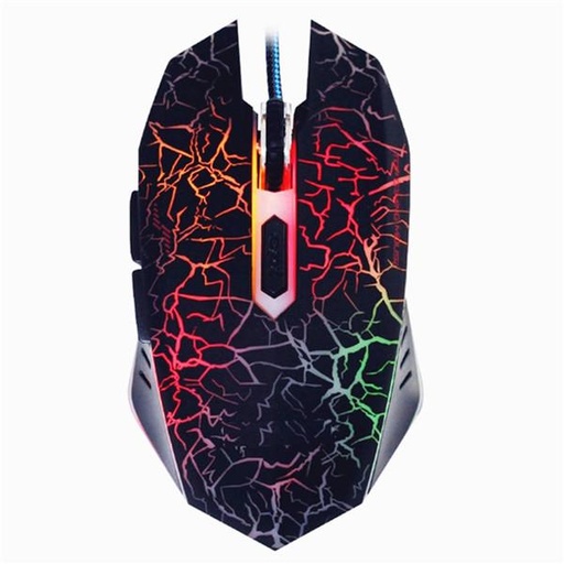 Colorful Backlight Optical Wired Gaming Mouse Mice 6 Buttons Game Pro Gamer For Laptop PC Computer D