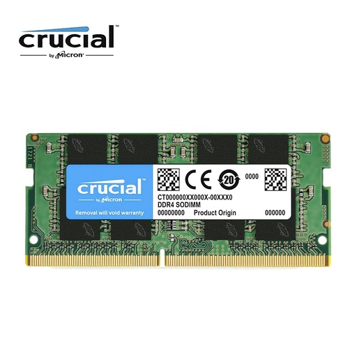 Crucial 4GB Single DDR4 2400 MT/S (PC4-19200) SR x8 SODIMM 260-Pin Memory – CT4G4SFS824A