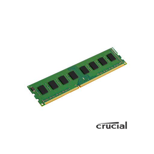 Crucial 16GB Single DDR4 2400 MT/s (PC4-19200) DR x8 DIMM 288-Pin Memory – CT16G4DFD824A