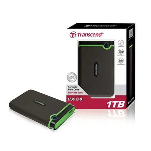 Transcend Storejet External USB 3.1 Harddisk-1TB